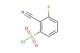 2-cyano-3-fluorobenzene-1-sulfonyl chloride