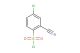 4-chloro-2-cyanobenzene-1-sulfonyl chloride