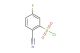 2-cyano-5-fluorobenzene-1-sulfonyl chloride