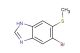 5-bromo-6-(methylthio)-1H-benzo[d]imidazole