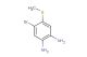 4-bromo-5-(methylthio)benzene-1,2-diamine