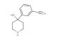 3-(4-hydroxypiperidin-4-yl)benzonitrile