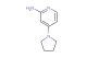 4-pyrrolidin-1-ylpyridin-2-amine