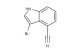 3-bromo-4-cyanoindole