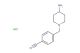 4-(4-amino-piperidin-1-ylmethyl)-benzonitrile hydrochloride