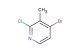 4-bromo-2-chloro-3-picoline