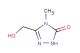 3-(hydroxymethyl)-4-methyl-1H-1,2,4-triazol-5(4H)-one
