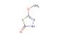5-methoxy-1,3,4-thiadiazol-2(3H)-one