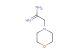2-morpholin-4-ylethanimidamide