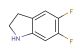 5,6-difluoroindoline