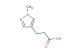 3-(1-methyl-1H-pyrazol-4-yl)propanoic acid