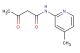 N-(4-methylpyridin-2-yl)-3-oxobutanamide