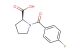 (S)-1-(4-fluorobenzoyl)pyrrolidine-2-carboxylic acid