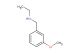N-[(3-methoxyphenyl)methyl]ethanamine