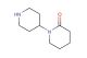 1-(piperidin-4-yl)piperidin-2-one