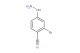 2-bromo-4-hydrazinylbenzonitrile