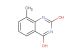 8-methylquinazoline-2,4-diol