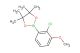2-(2-chloro-3-methoxyphenyl)-4,4,5,5-tetramethyl-[1,3,2]dioxaborolane