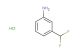 3-(difluoromethyl)aniline hydrochloride