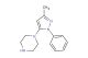 1-(5-methyl-2-phenylpyrazol-3-yl)piperazine