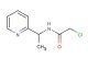 2-chloro-N-(1-(pyridin-2-yl)ethyl)acetamide