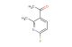 1-(6-fluoro-2-methylpyridin-3-yl)ethanone