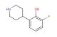 2-fluoro-6-(piperidin-4-yl)phenol