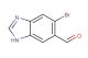 5-bromo-1H-benzo[d]imidazole-6-carbaldehyde
