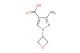 3-methyl-1-(oxetan-3-yl)-1H-pyrazole-4-carboxylic acid
