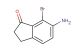 6-amino-7-bromo-2,3-dihydro-1H-inden-1-one