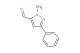 1-methyl-3-phenyl-1H-pyrazole-5-carbaldehyde