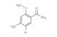 1-(5-bromo-2-methoxy-4-methylphenyl)ethan-1-one