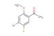 1-(4-bromo-5-fluoro-2-methoxyphenyl)ethan-1-one