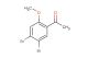 1-(4,5-dibromo-2-methoxyphenyl)ethan-1-one