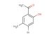 1-(4-bromo-2-hydroxy-5-methylphenyl)ethan-1-one