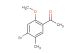 1-(4-bromo-2-methoxy-5-methylphenyl)ethan-1-one