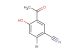5-acetyl-2-bromo-4-hydroxybenzonitrile