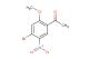 1-(4-bromo-2-methoxy-5-nitrophenyl)ethan-1-one