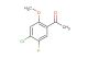 1-(4-chloro-5-fluoro-2-methoxyphenyl)ethan-1-one