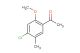 1-(4-chloro-2-methoxy-5-methylphenyl)ethan-1-one