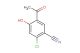 5-acetyl-2-chloro-4-hydroxybenzonitrile