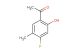 1-(4-fluoro-2-hydroxy-5-methylphenyl)ethan-1-one