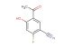 5-acetyl-2-fluoro-4-hydroxybenzonitrile