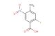 2-fluoro-4-methyl-5-nitrobenzoic acid