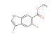 methyl 5-fluoro-3-iodo-1H-indole-6-carboxylate