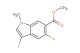 methyl 5-fluoro-3-iodo-1-methyl-1H-indole-6-carboxylate