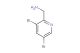 (3,5-dibromopyridin-2-yl)methanamine