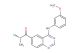 (S)-2-chloro-1-(4-((3-methoxyphenyl)amino)quinazolin-6-yl)propan-1-one