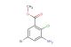 methyl 3-amino-5-bromo-2-chlorobenzoate