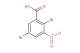 2,5-dibromo-3-nitrobenzoic acid